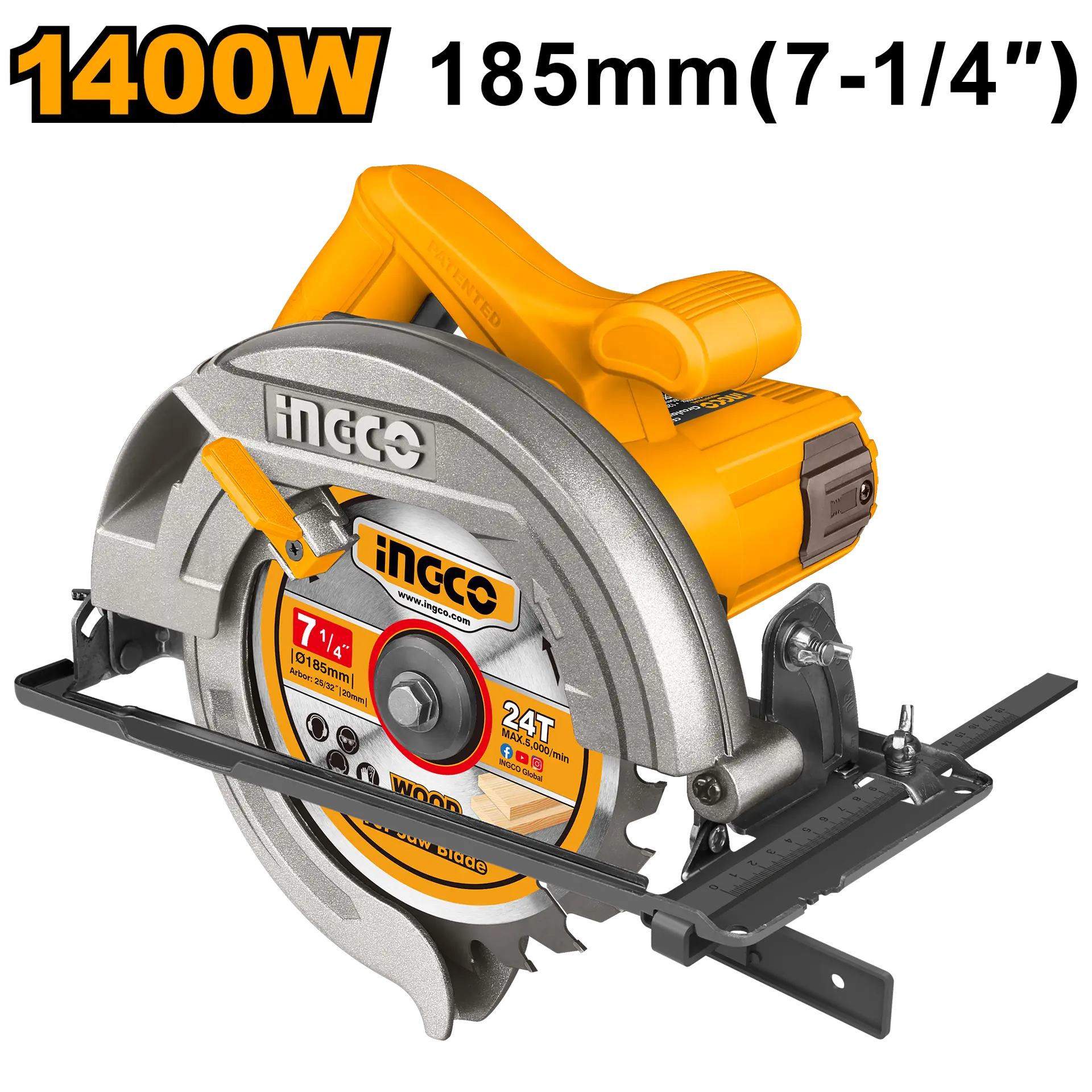 Fierastrau Circular 1400W Superselect 185mm