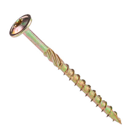 Surub pentru dulgherie, cap plat, TX30 - 6x80 mm 200buc/cutie