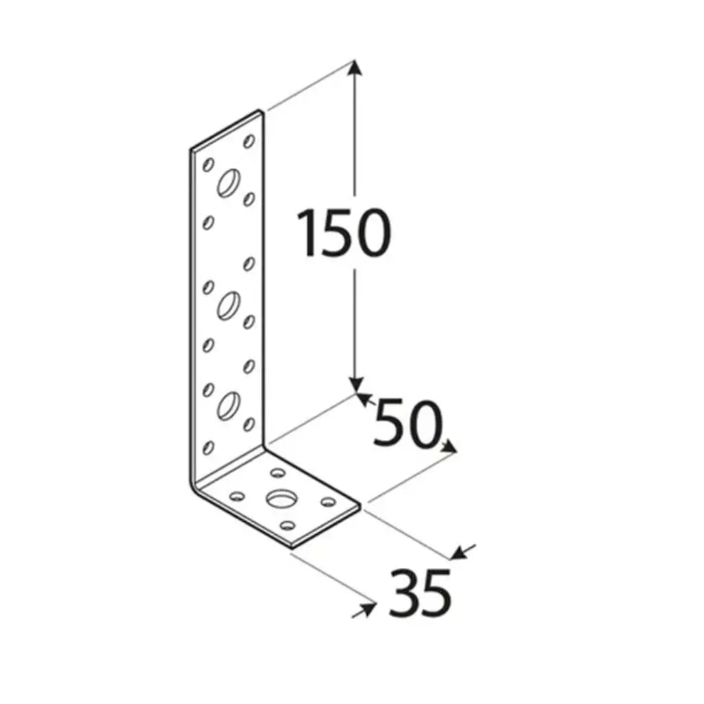 Coltar Lemn 150x50x35x2.5 KL3