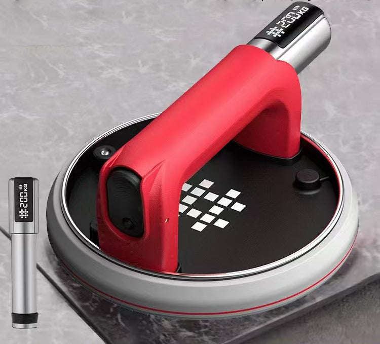 Ventuză cu vacuum pe acumulator Shijing, aluminiu, 150 kg, 180 mm