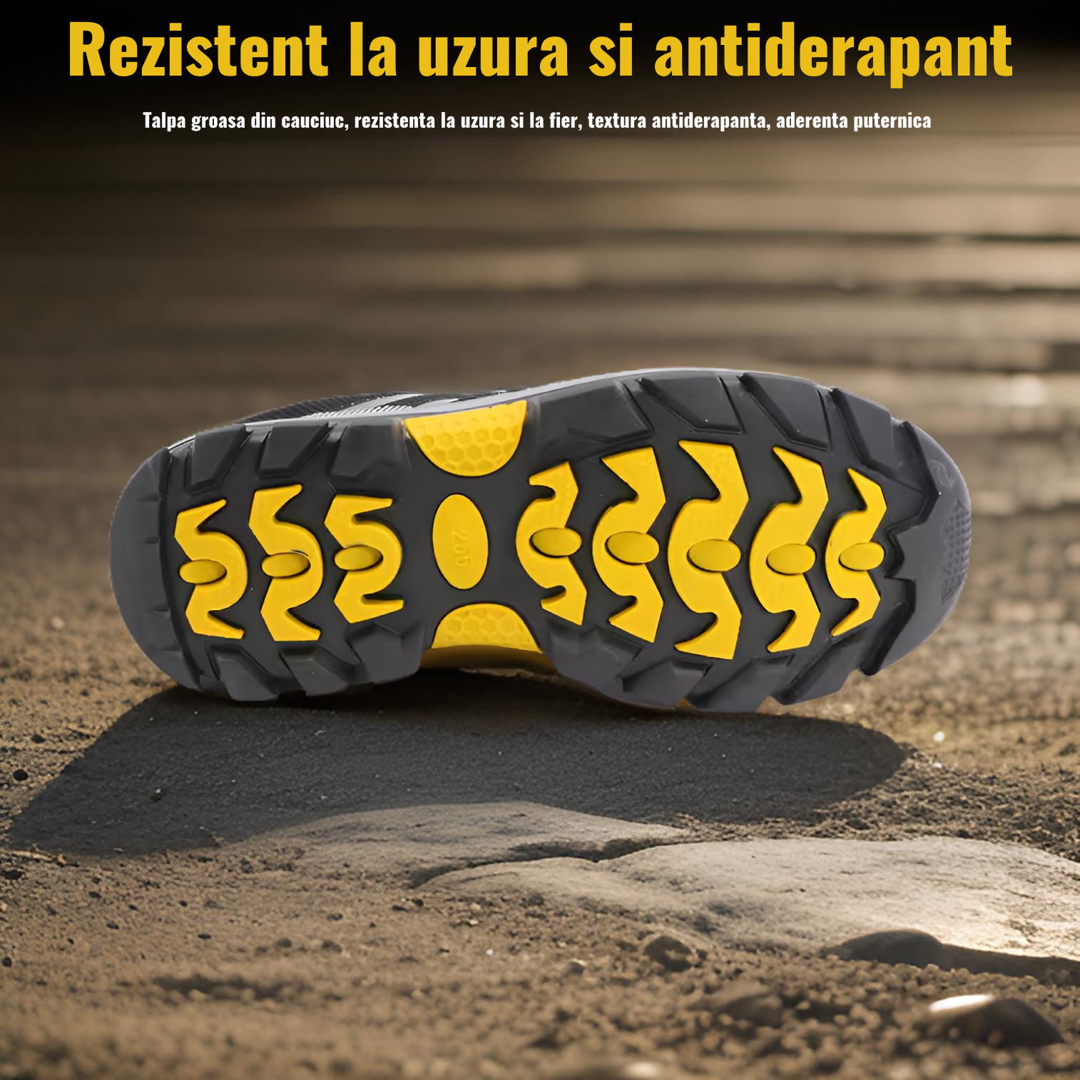 Pantofi de protectie cu bombeu metalic, din panza, usor si confortabil, design frumos, negru cu alb