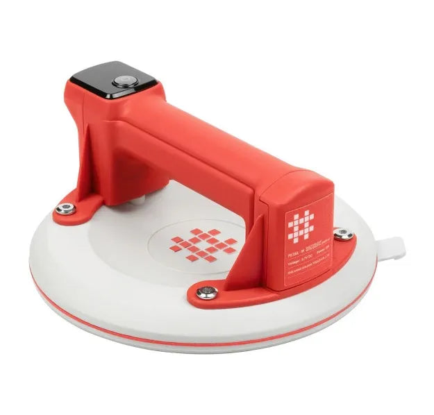 Shijing ventuză cu vacuum pe acumulator, digitală, 150 kg, 200 mm (cauciuc alb)