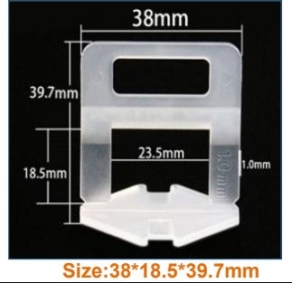 Clipsuri 1.5mm,pentru nivelare gresie, faianta