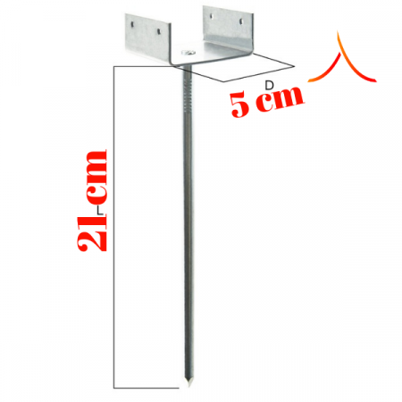 Cui fixare șipcă coamă