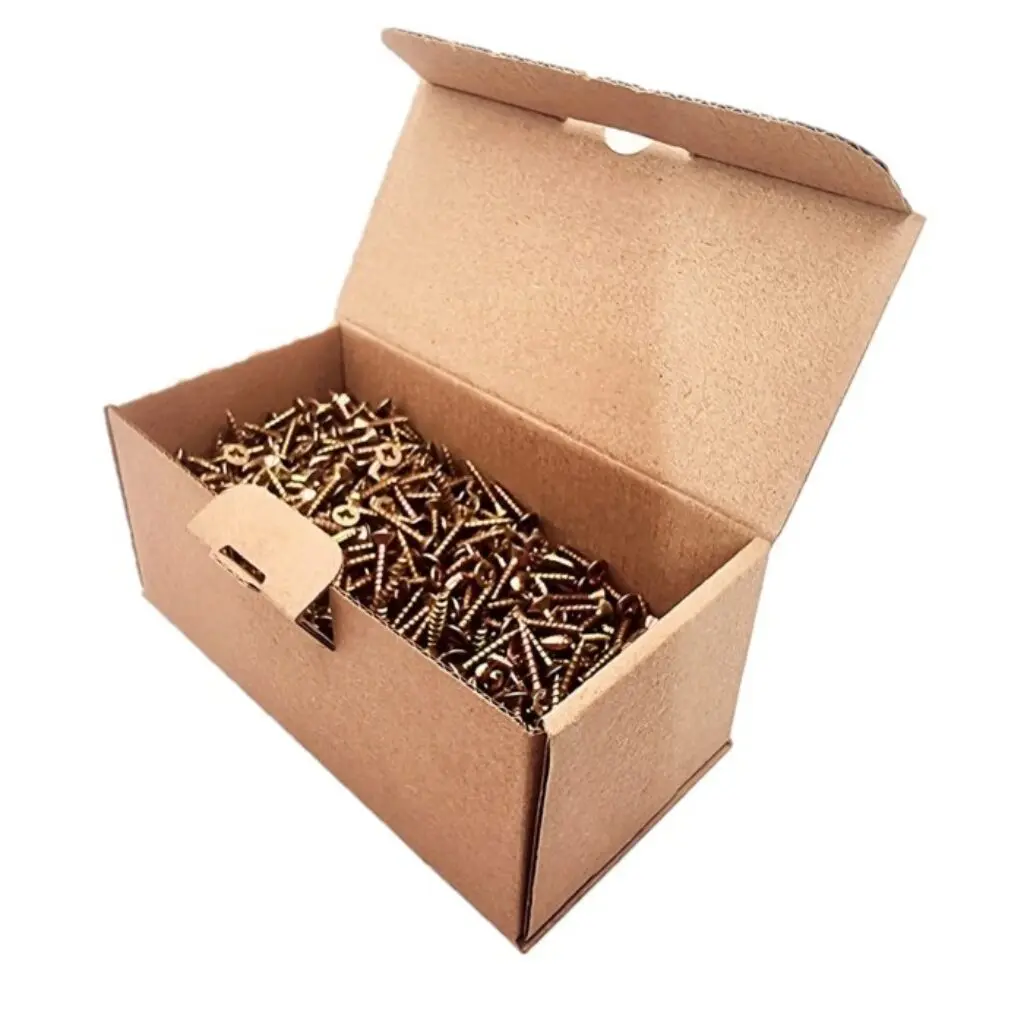 Holsurub Lemn Cap Inecat, PZ, Galben, 5x60mm – 500 buc/cutie