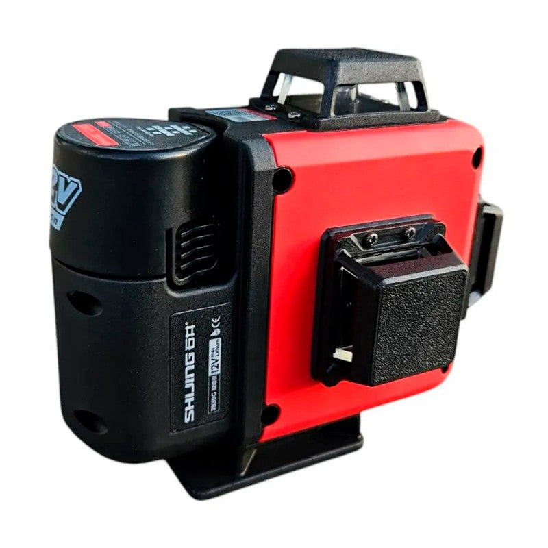 Nivela laser 4D cu 16 linii, 3 fascicule, Shijing 7859G, fascicul verde, autonivelare