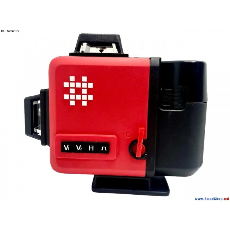 Nivela laser 4D cu 16 linii, 3 fascicule, Shijing 7859G, fascicul verde, autonivelare