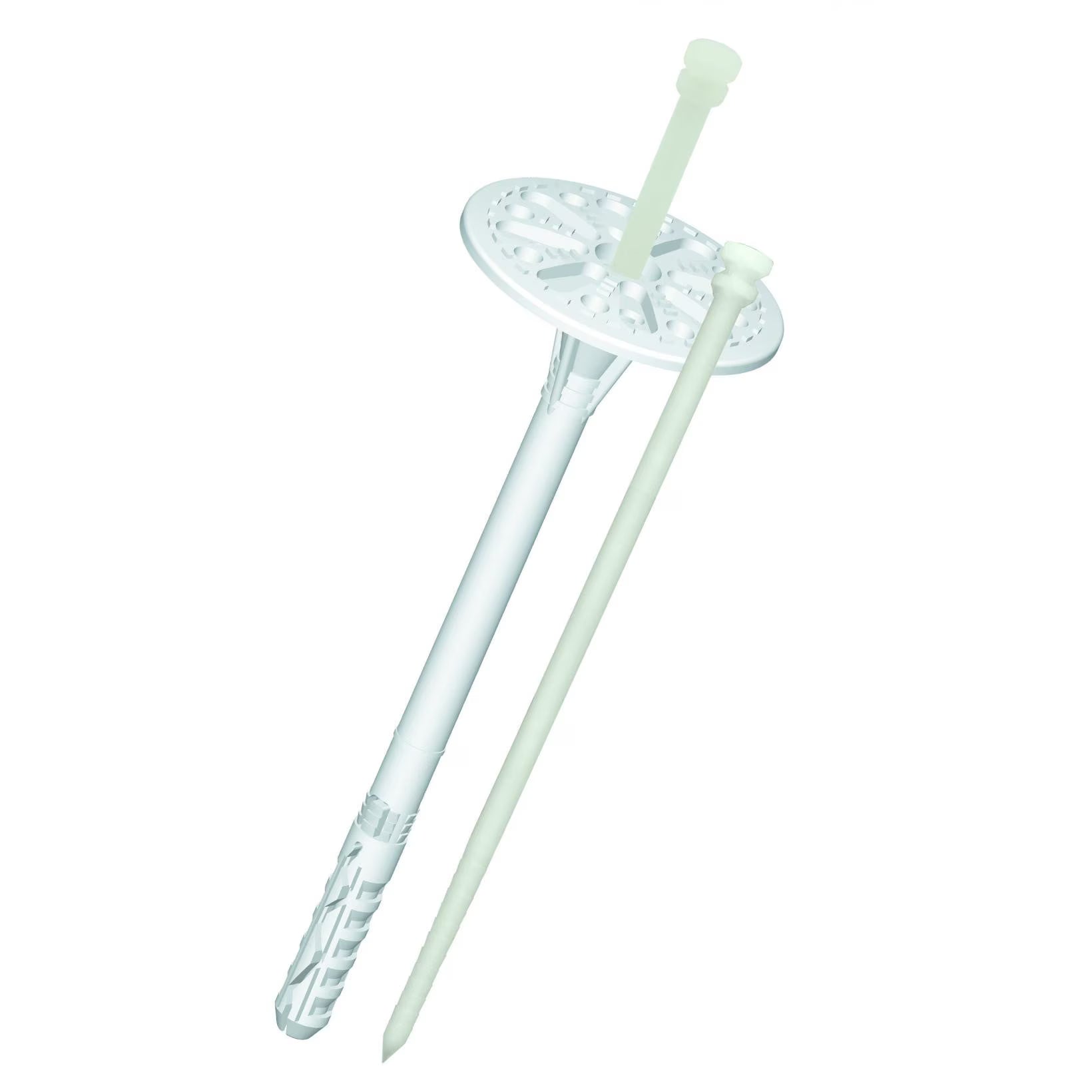 Dibluri cu cui plastic pentru polistiren 10x240mm 100buc/cutie