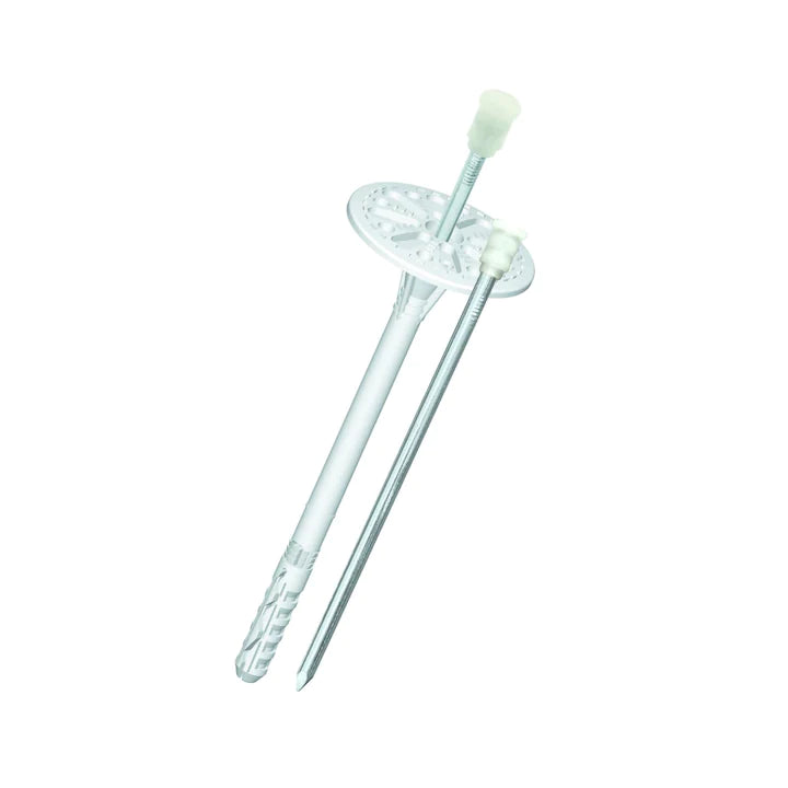 Dibluri cu cui metalic pentru vată/polistiren 10x180mm 100buc/cutie