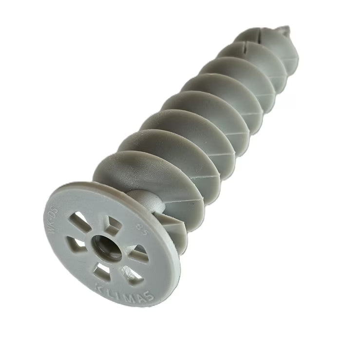 Diblu autofiletant polistiren 90 mm, cap lat 25 mm, montaj rapid fără găurire 10buc