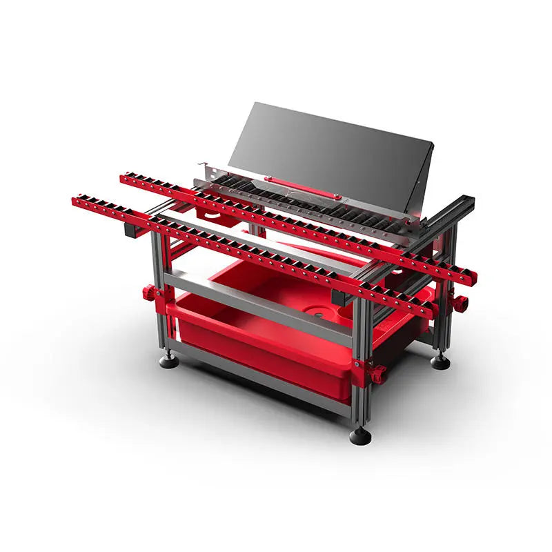 Masă reglabilă pentru tăiere cu apă / tăiere în unghi (gărguitor) Shijing, cu role, 2300 W