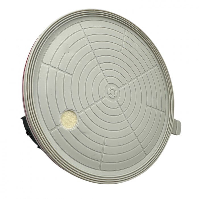 Ventuză cu vacuum Shijing 140 kg, 200 mm, cu manometru (cauciuc alb)