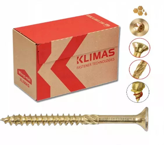 Suruburi Dulgherie Cap Inecat TX40 -8×140 100buc/cutie